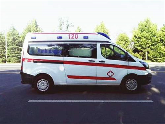 茂县救护车出租服务案例6